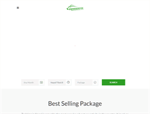 Tablet Screenshot of nepaleveresttrekking.com